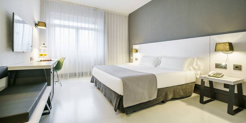 Habitación doble Hotel ILUNION Bilbao